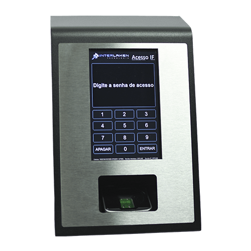 control de acceso de terminal biométrico